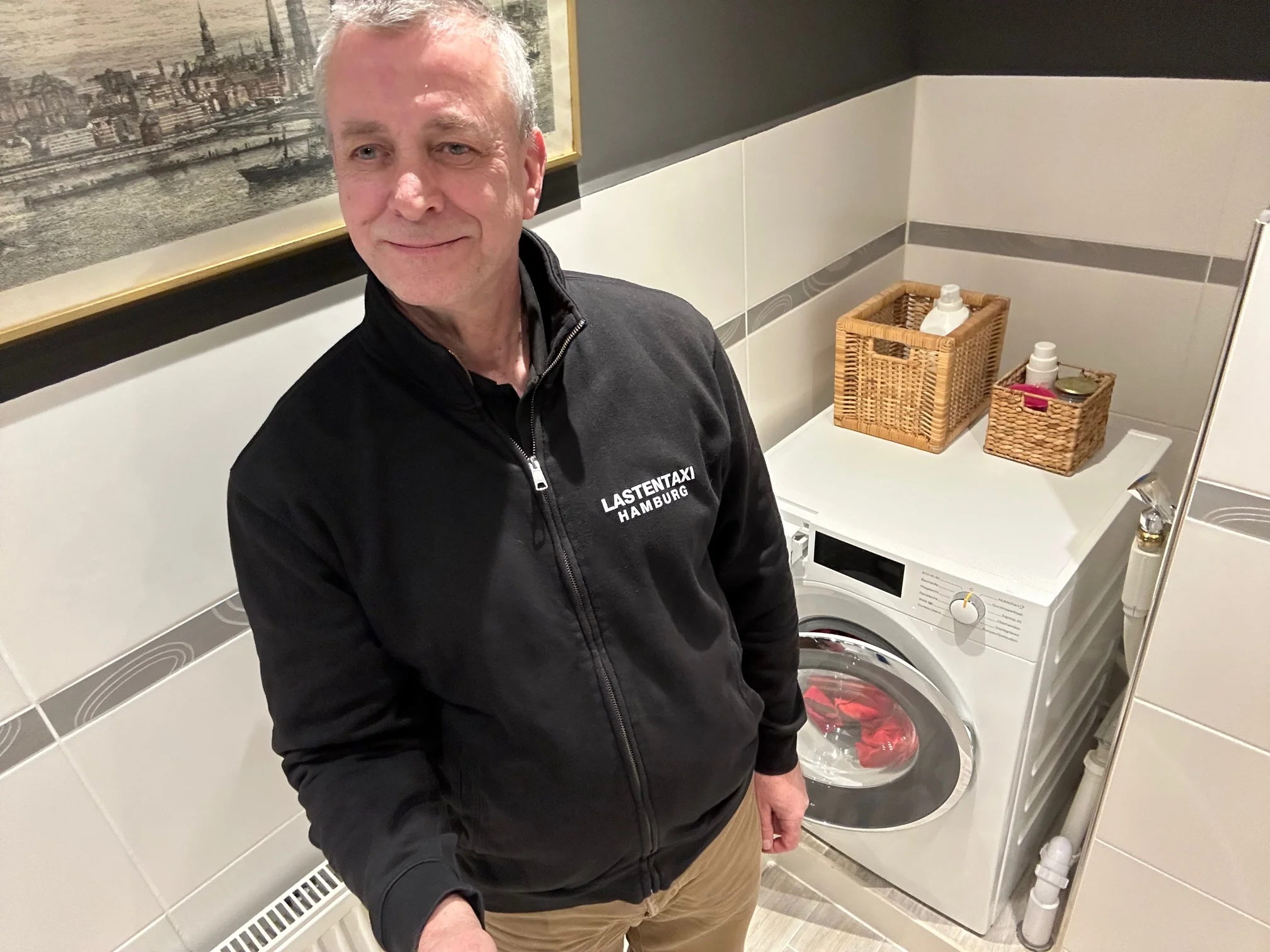 Ulrich Ameis vom Lastentaxi-Hamburg